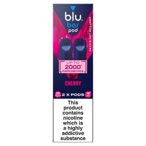 Blu Bar Pod Cherry – A Sweet & Smooth Vaping Experience