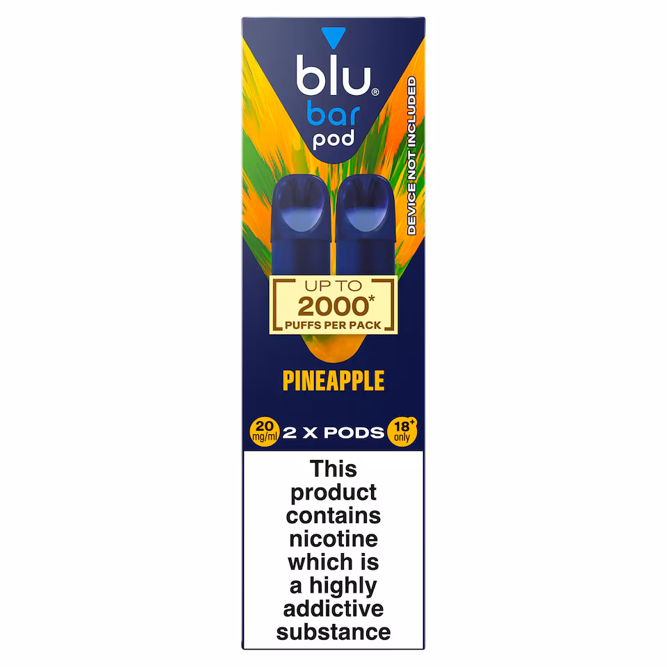 blu bar pod Pineapple 20mg/ml 2x 2ml